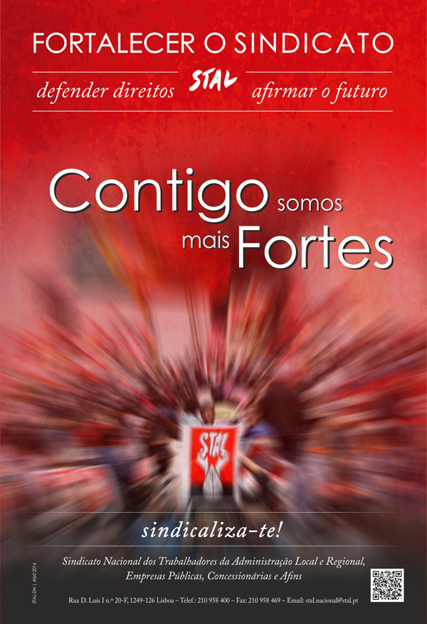 Cartaz Campanha Sindicalizacao