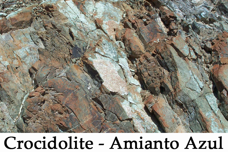Crocidolite AmiantoAzul