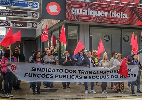 Porto Protesto contra trasnf competências 9a4fb
